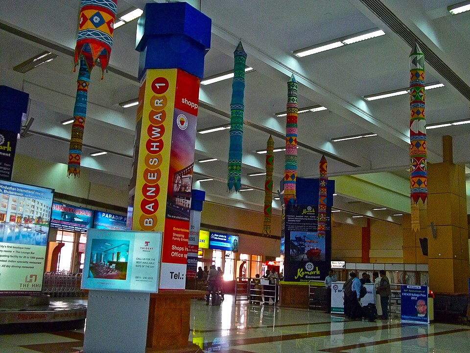 Bhubaneswar airport BBI India