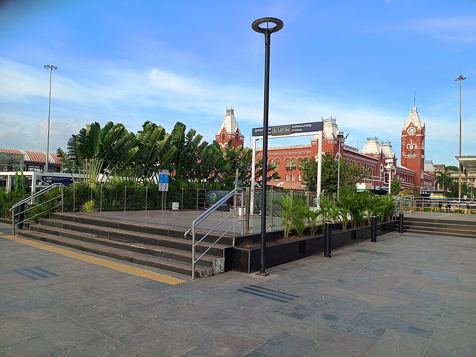 Chennai Central railway station Chennai India