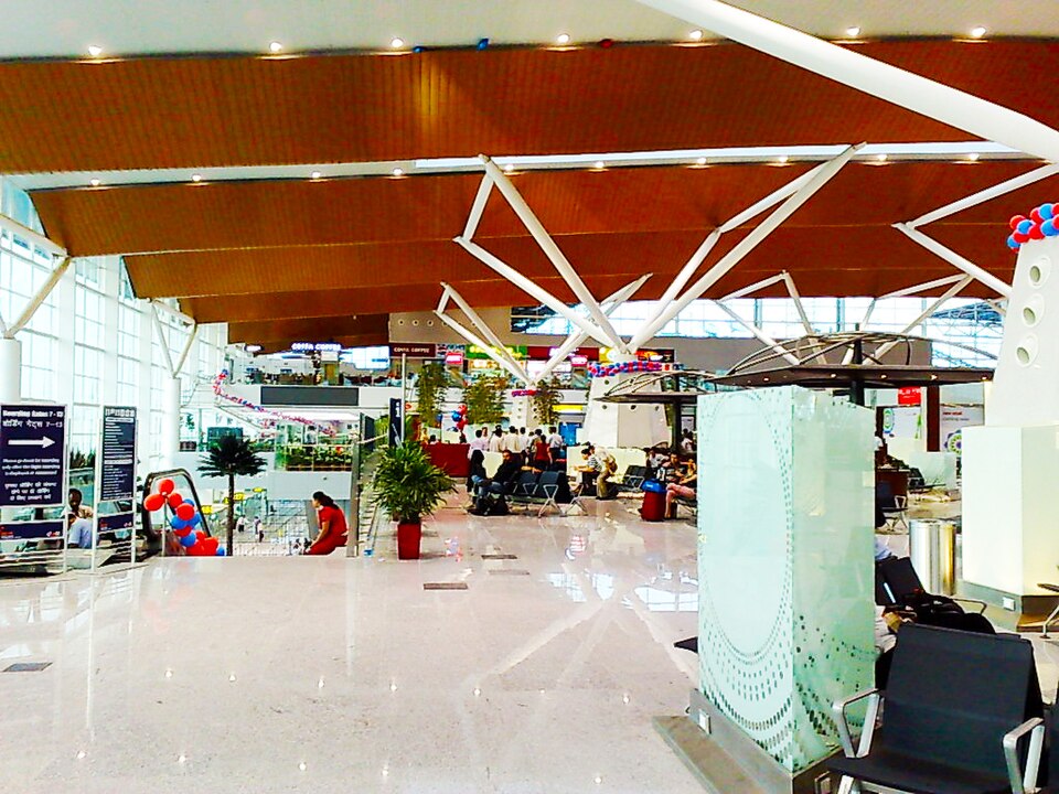 Delhi airport DEL India