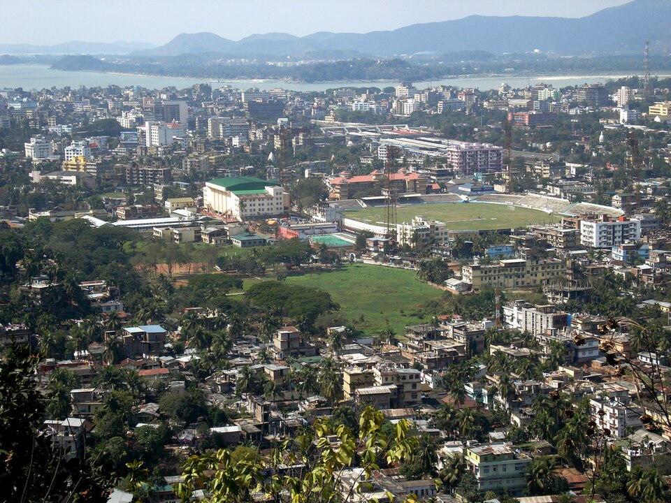 Guwahati railway station India