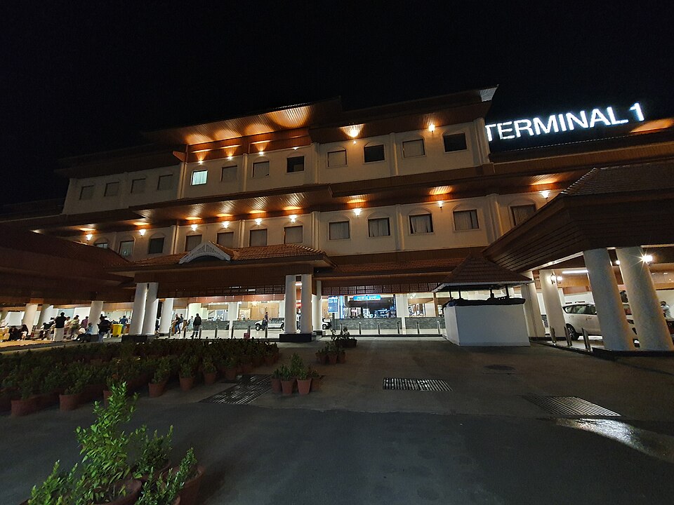 Kochi airport COK India