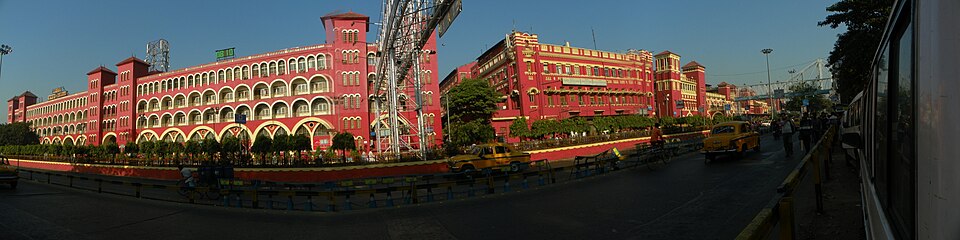 Howrah Junction railway station Kolkata India