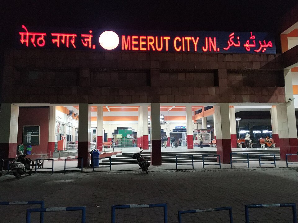 Meerut City railway station Meerut India