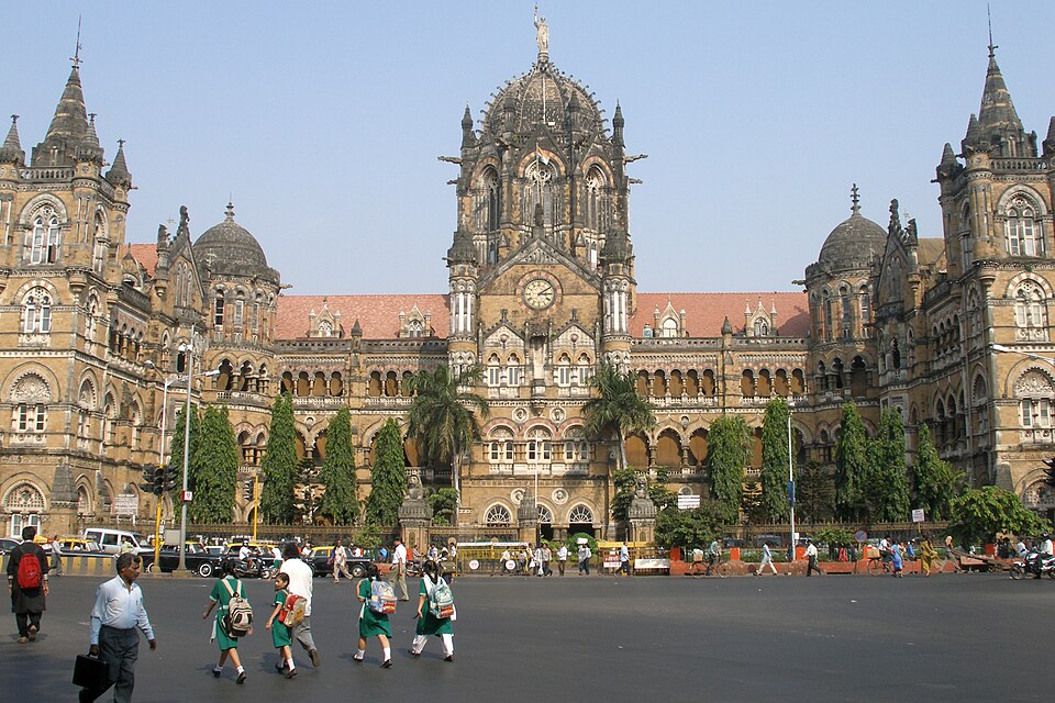 Mumbai Chhatrapati Shivaji Maharaj Terminus railway station Mumbai India