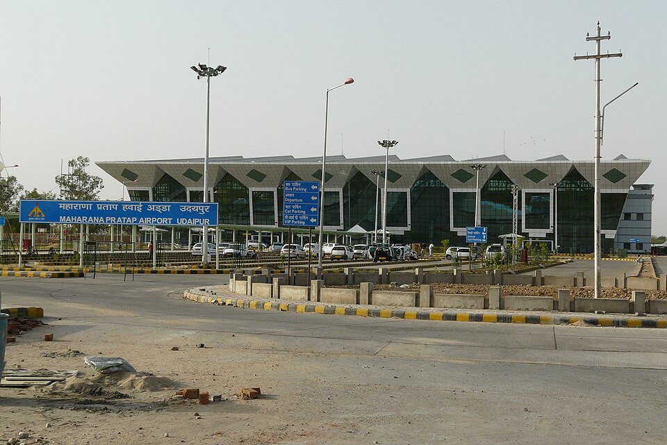 Udaipur airport UDR India