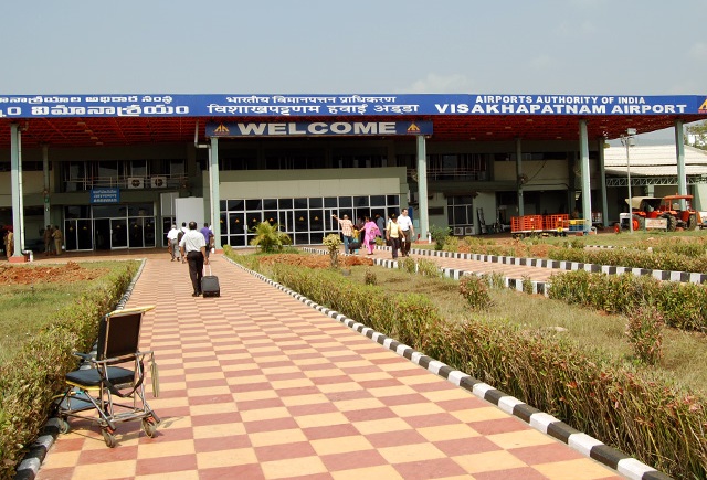Visakhapatnam airport VTZ India